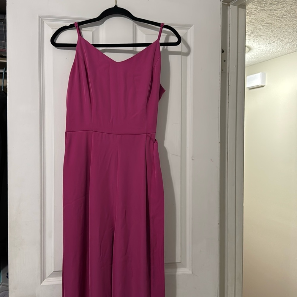 Women’s Wide leg pink jumpsuit